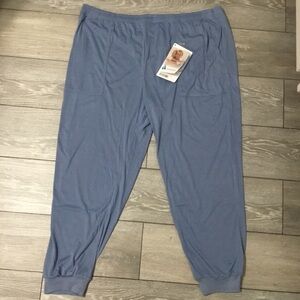 NWT Cool-Jams Moisture Wicking Jogger Pant Dusty Periwinkle XXXL